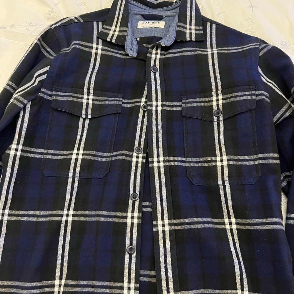 Express men’s flannel shirt